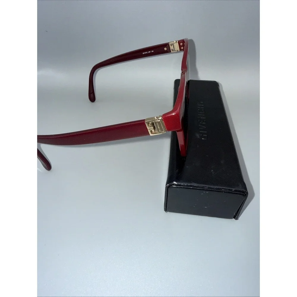 Givenchy GV0112 Shiny Red Authentic Sunglasses polarized lens & Givenchy Case